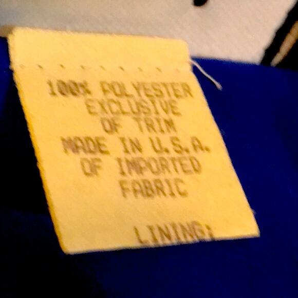 NWOT. Ursula Vibrant Blue Dress. 12 - Picture 4 of 4